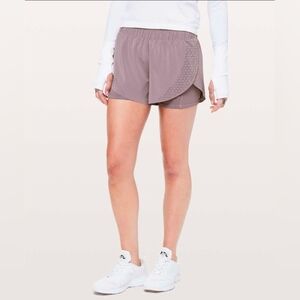 Lululemon Laser Speed Train Short 4.5" Sporty Pickleball Comfy sz 12